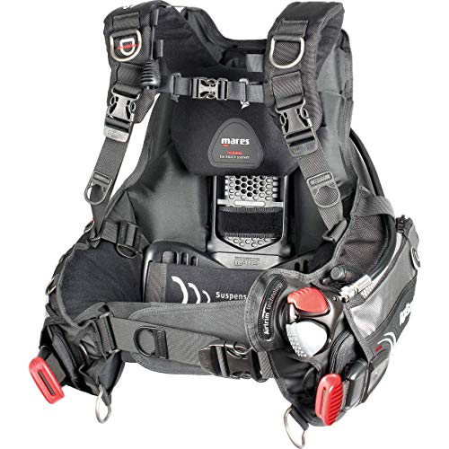Mares BCD Hybrid AT - Chaleco Unisex, Color Negro, Talla XS-S